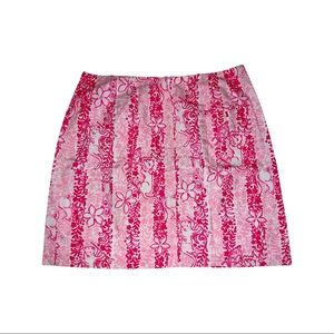 Lilly Pulitzer Skirt Boardwalk Cafe Size 10